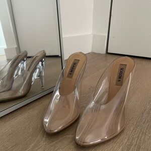 Clear Heel Yeezy Season 4